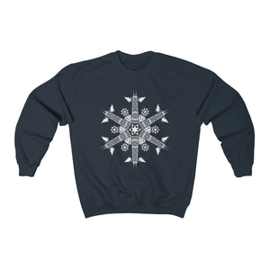 CHI FOR THE WINTER Snowflake Sweatshirt