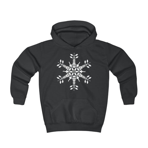 CLE FOR THE WINTER Snowflake Youth Hoodie