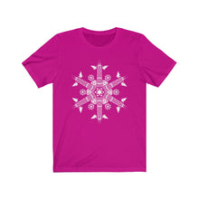 Load image into Gallery viewer, CHI FOR THE WINTER Snowflake Unisex T-shirt