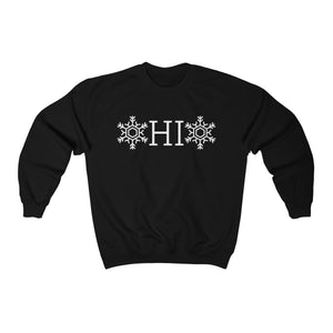 OHIO Snowflake Heavy Blend™ Crewneck Sweatshirt (Unisex)
