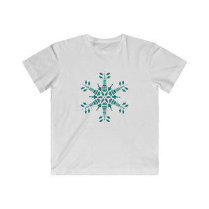 CLE FOR THE WINTER Snowflake Kids Fine Jersey Tee