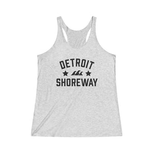 Detroit Shoreway | Women's Tri-Blend Racerback Tank