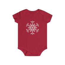 Load image into Gallery viewer, CHI FOR THE WINTER Snowflake Infant Rip Snap Tee