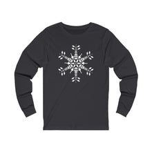 Load image into Gallery viewer, CLE FOR THE WINTER Snowflake Long-sleeve T-shirt