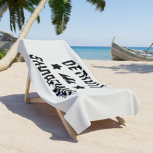Load image into Gallery viewer, Detroit Shoreway | Beach Towel - White