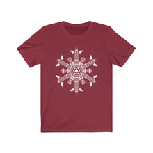 Load image into Gallery viewer, CHI FOR THE WINTER Snowflake Unisex T-shirt