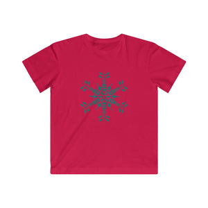 CLE FOR THE WINTER Snowflake Kids Fine Jersey Tee