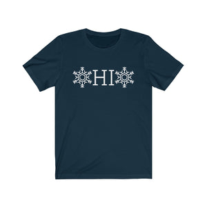 OHIO Snowflake Jersey Short Sleeve Tee (Unisex)