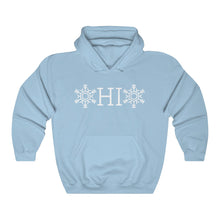 Load image into Gallery viewer, OHIO Snowflake Heavy Blend™ Hooded Sweatshirt (Unisex)