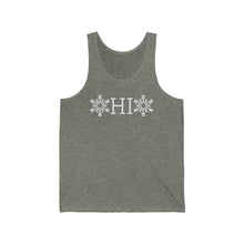 Load image into Gallery viewer, OHIO Snowflake Jersey Tank (Unisex)