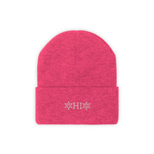 Load image into Gallery viewer, OHIO Snowflake Knit Beanie