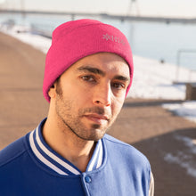 Load image into Gallery viewer, OHIO Snowflake Knit Beanie