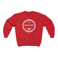 Load image into Gallery viewer, Winter Biker | Unisex Heavy Blend™ Crewneck Sweatshirt
