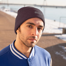 Load image into Gallery viewer, OHIO Snowflake Knit Beanie