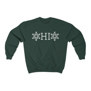 OHIO Snowflake Heavy Blend™ Crewneck Sweatshirt (Unisex)