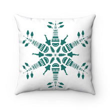 Load image into Gallery viewer, CLE FOR THE WINTER Snowflake Pillow
