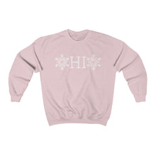Load image into Gallery viewer, OHIO Snowflake Heavy Blend™ Crewneck Sweatshirt (Unisex)
