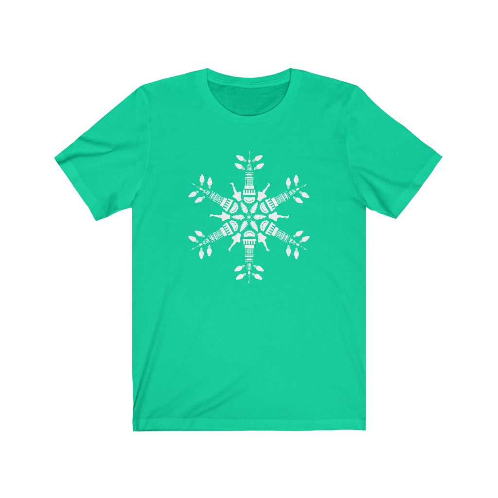 CLE FOR THE WINTER Snowflake T-shirt