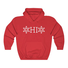 Load image into Gallery viewer, OHIO Snowflake Heavy Blend™ Hooded Sweatshirt (Unisex)