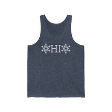 Load image into Gallery viewer, OHIO Snowflake Jersey Tank (Unisex)