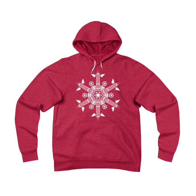 CHI FOR THE WINTER Snowflake Hoodie