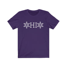 Load image into Gallery viewer, OHIO Snowflake Jersey Short Sleeve Tee (Unisex)