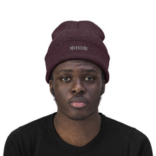 Load image into Gallery viewer, OHIO Snowflake Knit Beanie