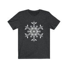 Load image into Gallery viewer, CHI FOR THE WINTER Snowflake Unisex T-shirt