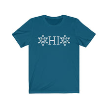 Load image into Gallery viewer, OHIO Snowflake Jersey Short Sleeve Tee (Unisex)