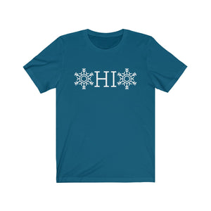 OHIO Snowflake Jersey Short Sleeve Tee (Unisex)