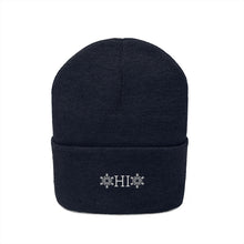 Load image into Gallery viewer, OHIO Snowflake Knit Beanie