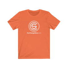 Load image into Gallery viewer, Our Change Story - Unisex Jersey Short Sleeve Tee