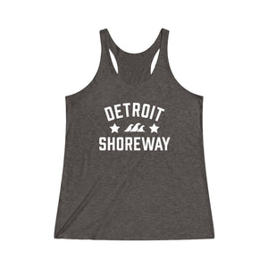 Detroit Shoreway | Women's Tri-Blend Racerback Tank