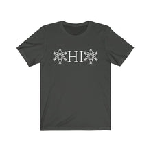 Load image into Gallery viewer, OHIO Snowflake Jersey Short Sleeve Tee (Unisex)