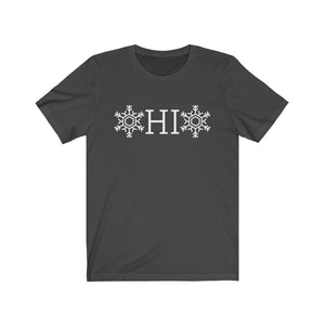 OHIO Snowflake Jersey Short Sleeve Tee (Unisex)