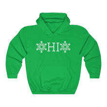Load image into Gallery viewer, OHIO Snowflake Heavy Blend™ Hooded Sweatshirt (Unisex)