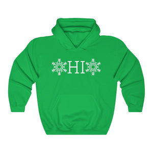 OHIO Snowflake Heavy Blend™ Hooded Sweatshirt (Unisex)