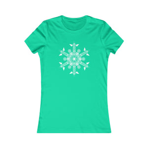 CHI FOR THE WINTER Snowflake Women's T-shirt