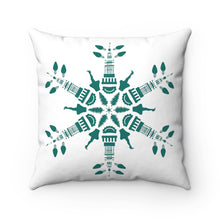 Load image into Gallery viewer, CLE FOR THE WINTER Snowflake Pillow