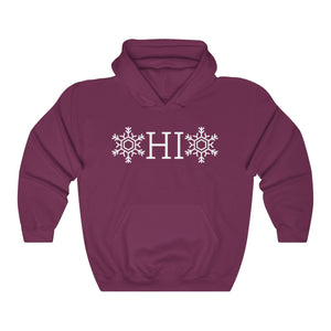 OHIO Snowflake Heavy Blend™ Hooded Sweatshirt (Unisex)