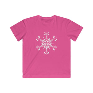 CLE FOR THE WINTER Snowflake Kids Fine Jersey Tee