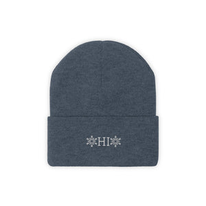 OHIO Snowflake Knit Beanie