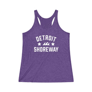 Detroit Shoreway | Women's Tri-Blend Racerback Tank