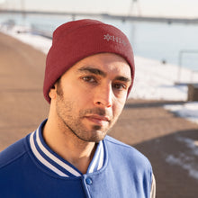 Load image into Gallery viewer, OHIO Snowflake Knit Beanie