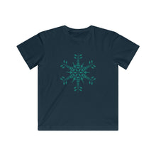 Load image into Gallery viewer, CLE FOR THE WINTER Snowflake Kids Fine Jersey Tee