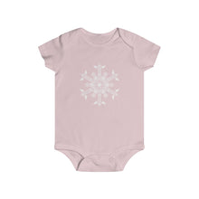 Load image into Gallery viewer, CHI FOR THE WINTER Snowflake Infant Rip Snap Tee