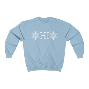 OHIO Snowflake Heavy Blend™ Crewneck Sweatshirt (Unisex)