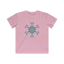 Load image into Gallery viewer, CLE FOR THE WINTER Snowflake Kids Fine Jersey Tee