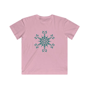 CLE FOR THE WINTER Snowflake Kids Fine Jersey Tee