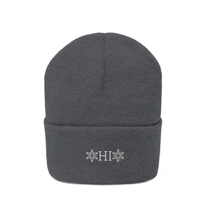 OHIO Snowflake Knit Beanie